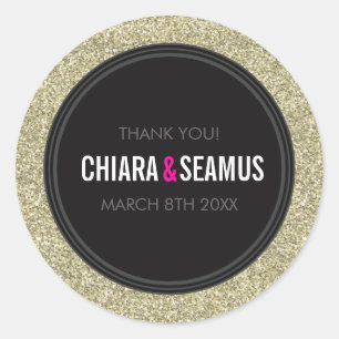 Adesivo NASTRA-FEIRA, preto-de-ouro simples e velho