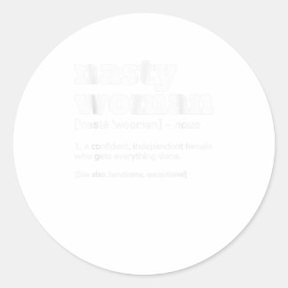 Adesivo NASTY WOMAN Definition