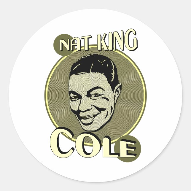 Adesivo Nat King Cole (Frente)