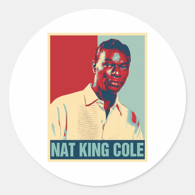 Adesivo Nat King Cole (Frente)