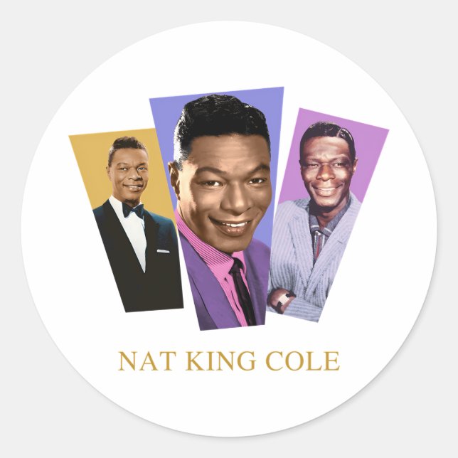 Adesivo Nat King Cole (Frente)