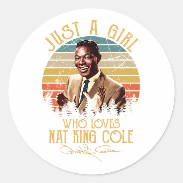 Adesivo Nat King Cole (Frente)