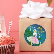 Natais vintages brilho iridescente