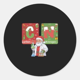 Adesivo Natal 67 Meme Ciência Química Humor Periódico