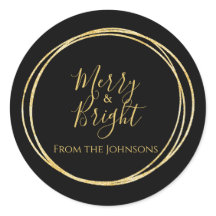 Natal Alegre e Brilhante Nome da Família Preto Dou