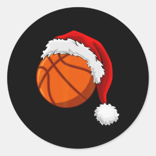 Adesivo Natal Ball Santa Hat Homens Esporte