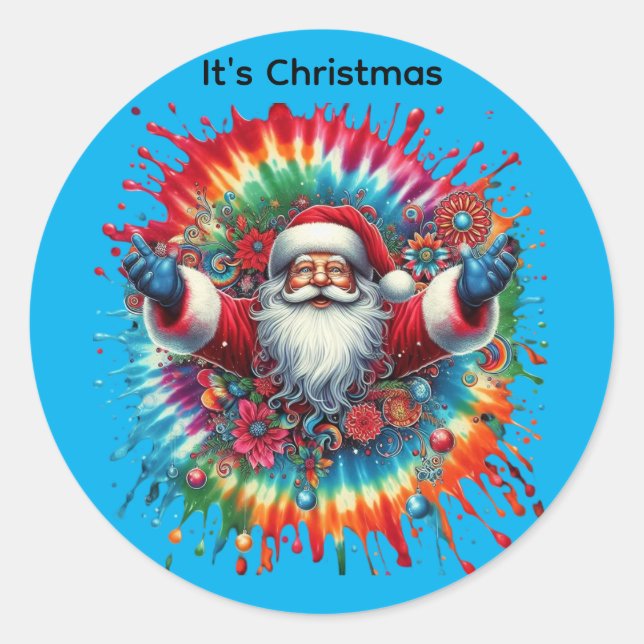 Adesivo Natal Belo Pai Natal (Frente)