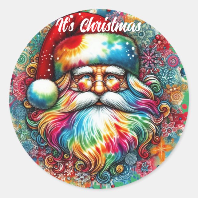 Adesivo Natal Belo Pai Natal (Frente)