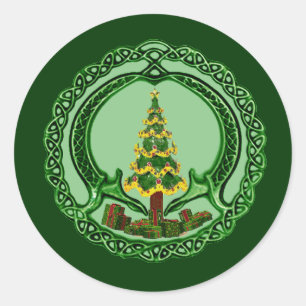 Adesivo Natal Claddagh