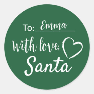 Adesivo Natal Com Amor Com Papais noeis