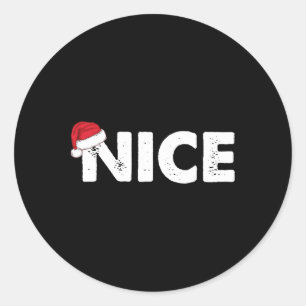 Adesivo Natal Correspondente Malandro Ou Bonzinho