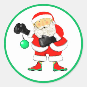 Adesivo Natal de Boxe