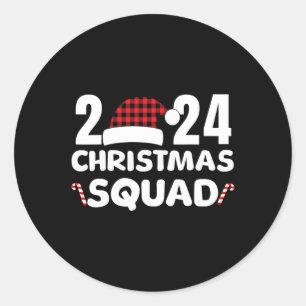 Adesivo Natal de Combinação de Grupos Familiares na Praça