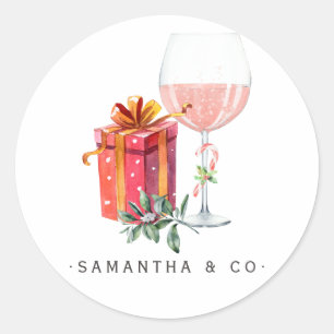 Adesivo Natal de Filme Retrô