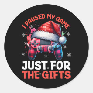 Adesivo Natal de Jogos para Gamer Natal Videogames Meninos