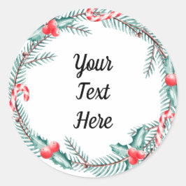 Adesivo Natal de Keepape Personalizado