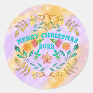 ADESIVO NATAL DE MERCADO PERSONALIZADO 20XX