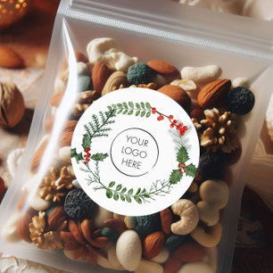 Adesivo Natal de Natal personalizado para sua empresa de l