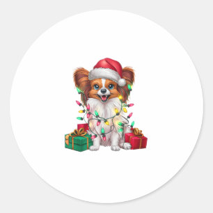 Adesivo Natal de Santa Hat Papillon
