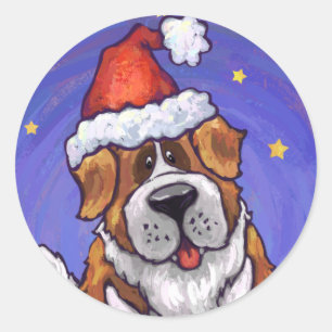 Adesivo Natal de St Bernard