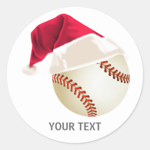 Adesivo Natal do basebol