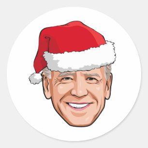 Adesivo Natal do Joe Biden