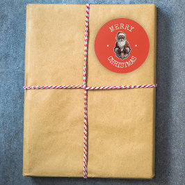 Adesivo Natal do Pai Natal Negro da América Latina