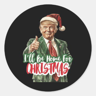 Adesivo Natal Donald Trump Presidente 2024 Dançar Funn