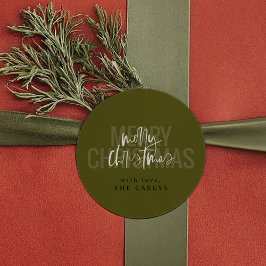 Adesivo Natal duplo moderno