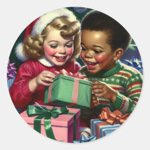 Adesivo Natal e Feliz ano novo bonitos e velhas