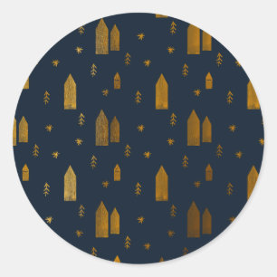 Adesivo Natal Elegante na Escandinávia