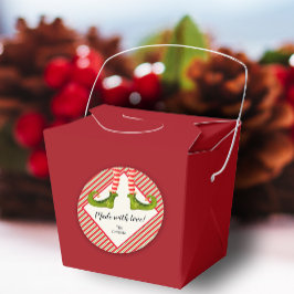 Adesivo Natal Elf - Bens Homemade Feriados de Férias Peque