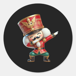 Adesivo Natal em Família com Nutcracker Dançando para Cria