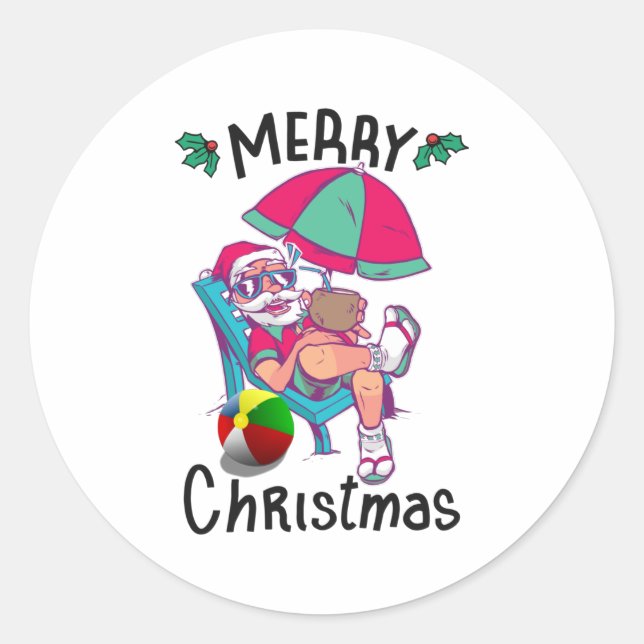 Adesivo Natal em julho (Frente)
