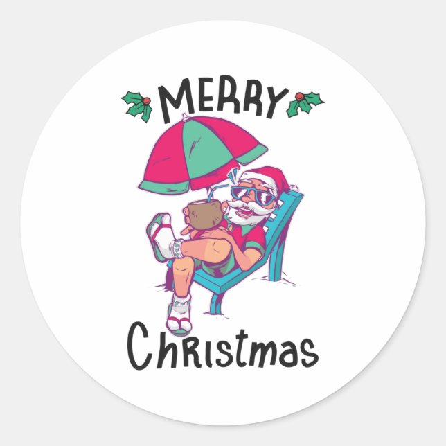 Adesivo Natal em julho (Frente)