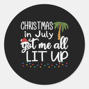 Adesivo Natal Em Julho Decoração De Verão De Natal Homens