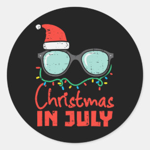 Adesivo Natal Em Julho Óculos Xmas Verão Mulheres Homens K