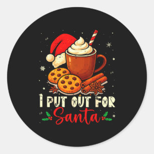 Adesivo Natal Eu Deixo Para o Papai Noel Funny Xmas Mulher