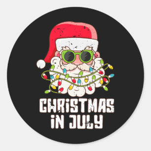 Adesivo Natal Face Natal Em Julho Óculos De Sol Vintage Pr