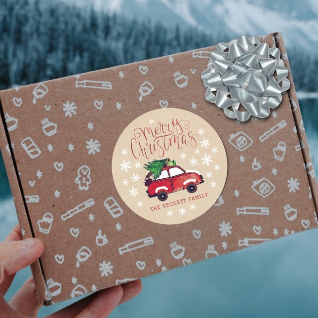 Adesivo Natal festivo (Criador carregado)