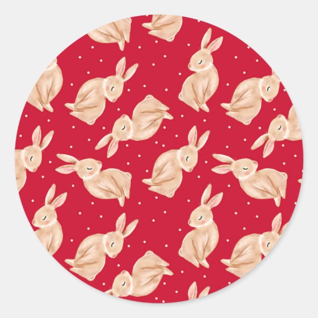 Adesivo Natal Floresta Animais Selvagens Natal (Frente)