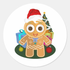 Adesivo Natal - Ginger Bread Man
