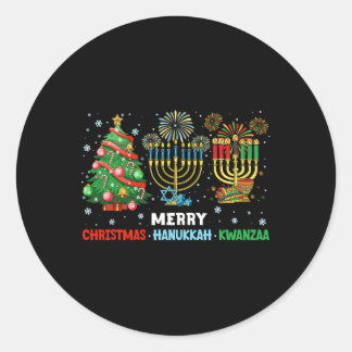Adesivo Natal Hanukkah Kwanzaa Feliz Feriados Corresponden