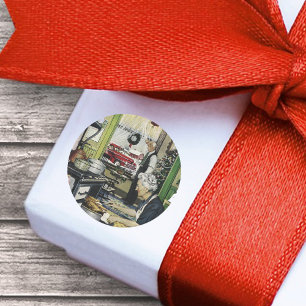 Adesivo Natal Home antiquado da cozinha