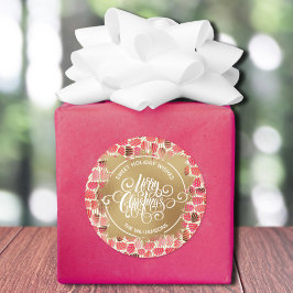 Adesivo Natal Homemade Holiday Baking