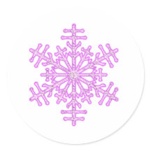 Natal Inverno Rosa Bonito Floco de Neve