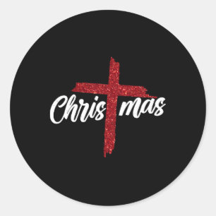 Adesivo Natal Jesus Cruza a fé religiosa cristã Xm