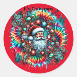 Adesivo Natal lindo Papai Noel2