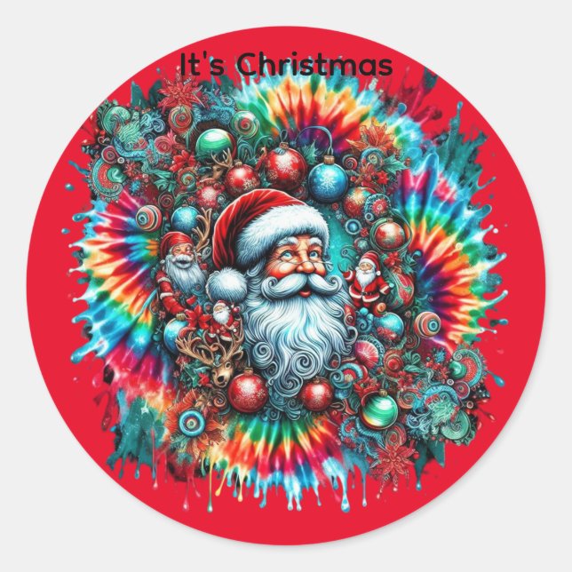 Adesivo Natal lindo Papai Noel2 (Frente)
