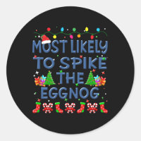 Natal Mais Provável Para Espetar A Família Eggnog 